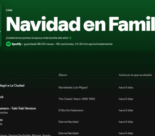 Navidad 2024. Las mejores canciones para poner en tu cena navideña