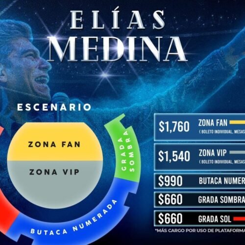 Elías Medina llega a Saltillo en concierto. Conoce todos los detalles