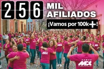 Anuncia Somos MX que alcanzó el número de afiliaciones para ser partido, pero el INE tiene que validar todos los datos