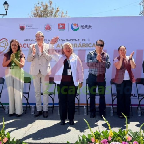 Inicia Zacatecas formalmente actividades de la Semana Nacional de Vacunación Antirrábica