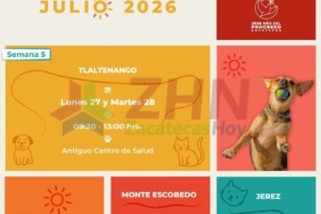 Ofrece Gobierno de Zacatecas cirugías de esterilización de animales de compañía en Tlaltenango, Monte Escobedo y Jerez