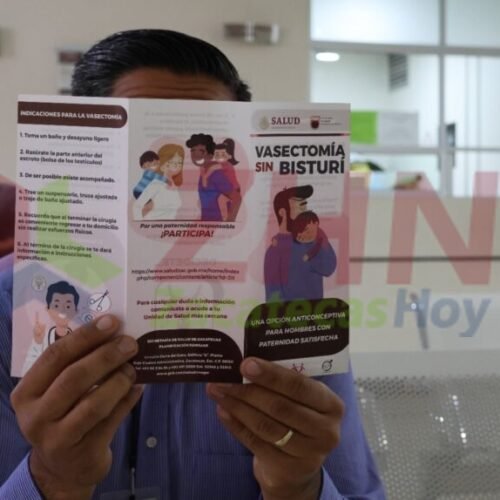 Continuará Gobierno de Zacatecas con jornadas de vasectomías sin bisturí de manera gratuita
