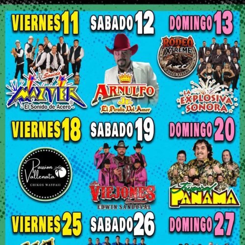 La Feria Mexicana llega a Saltillo con grandes presentaciones musicales