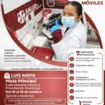 Unidades Médicas Móviles del Gobierno de Zacatecas ofrecerán servicios en Luis Moya