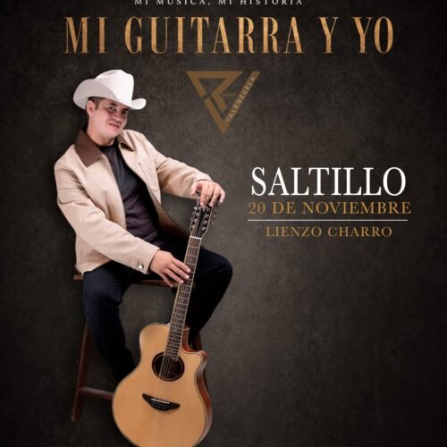 Remmy Valenzuela regresa a Saltillo con su gira “Mi Guitarra Y Yo”. Conoce todos los detalles